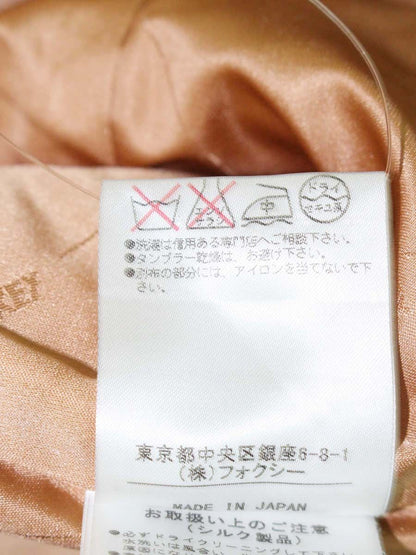 フォクシーブティック コンコルド 29054 ジャケット 38 オレンジ ツイード ベロア IT4IAFMRRR86