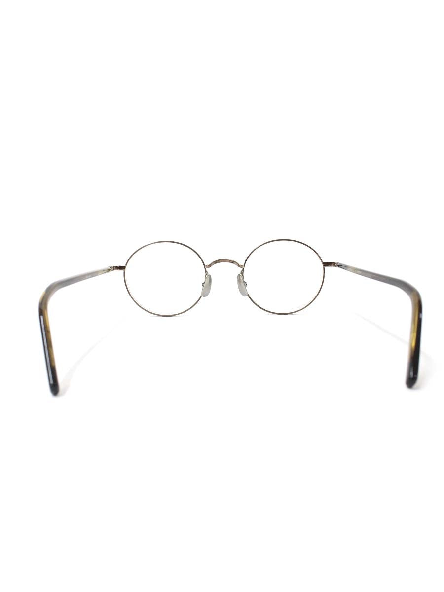 金子眼鏡 KV-150 メガネ ブラウン IPBR  コンビフレーム ラウンド ITSVSETJYLJC