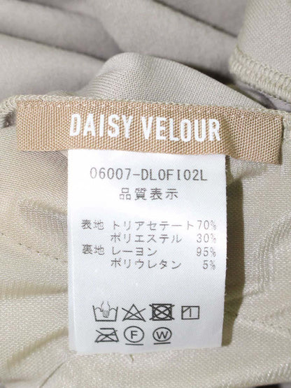 デイジーベロア by フォクシーニューヨーク Dress Daisy Summer Velour 06007 ワンピース ベージュ ベロア IT7WASMZ4Y95