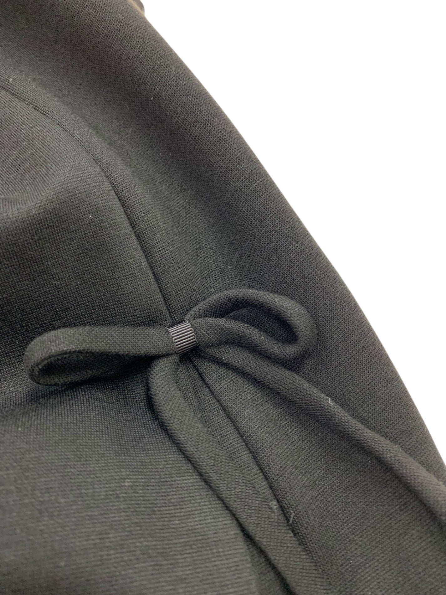 エムズグレイシー 311613 ワンピース 40 ブラック リボン ストレッチ素材 ITZYBR6PNNV4