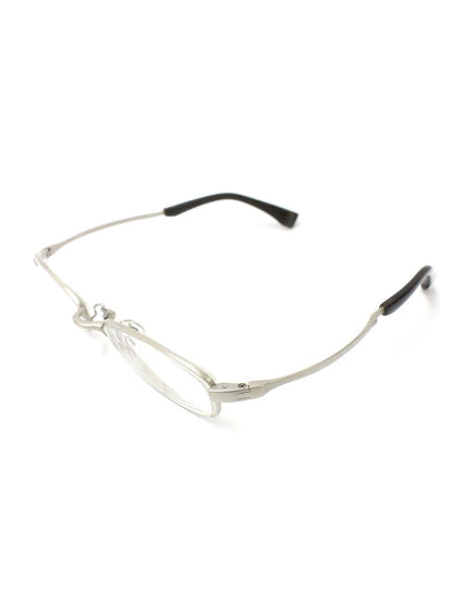 フォーナインズ S-662T メガネ シルバー メタルフレーム フルリム スクエア IT2MFNI78G1S