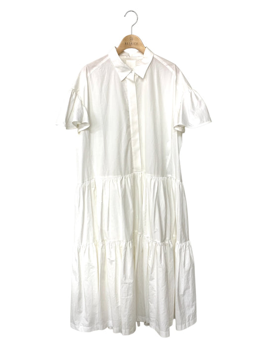 デザインワークス 袖タックシャツワンピース 3545-07-90004 38 ホワイト IT9VHH0PWFET