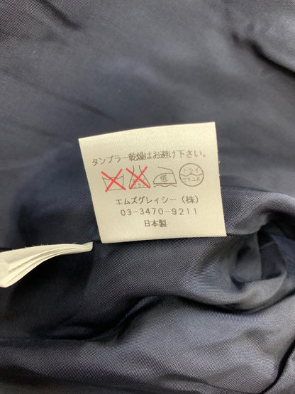 エムズグレイシー 429523 ダッフルコート 38 ネイビー アルパカ混 ITYDUO7O9EAC