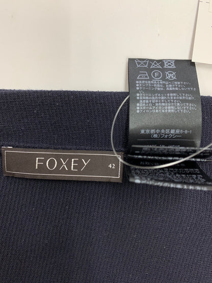フォクシーブティック 41221 ワンピース 42 ネイビー ニットドレス ITNOKADPF2HS