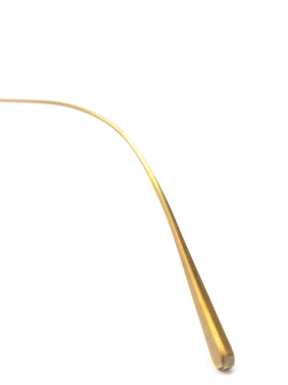 アイヴァン7285 1003 メガネ EV DEMI2/ANTIQUE GOLD コンビフレーム ナイロール オーバルシェイプ ITS6NHDIFL9B