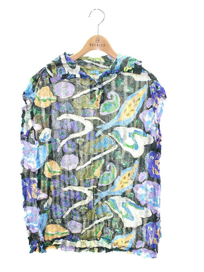 ミーイッセイミヤケ MI22JK922 ブラウス F マルチカラー メッシュ ITNUCTE0HKBY