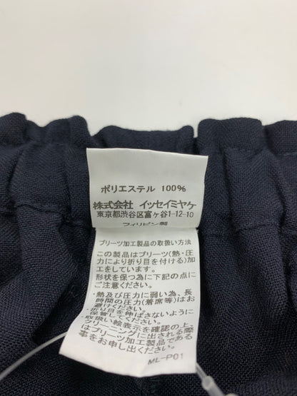 ミーイッセイミヤケ MI93FF653 ワイドパンツ ネイビー プリーツ ITWNIGQ34NS4 【SALE】