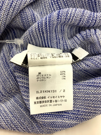 132 5. イッセイミヤケ IL21KH731 カットソー 2 ブルー ニット ITO46K1NH4F0
