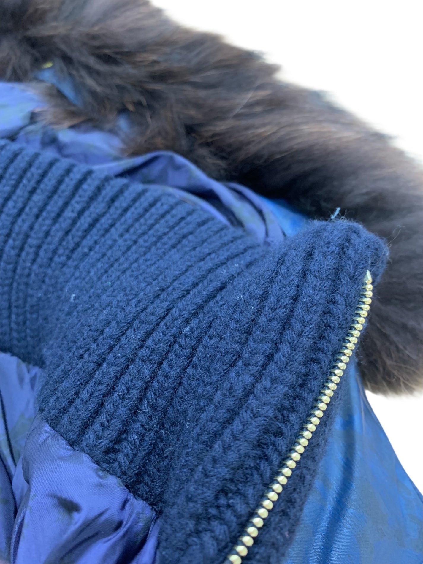 タトラス LTA16A4511 ダウンベスト 04 ネイビー ラクーンファー | 中古