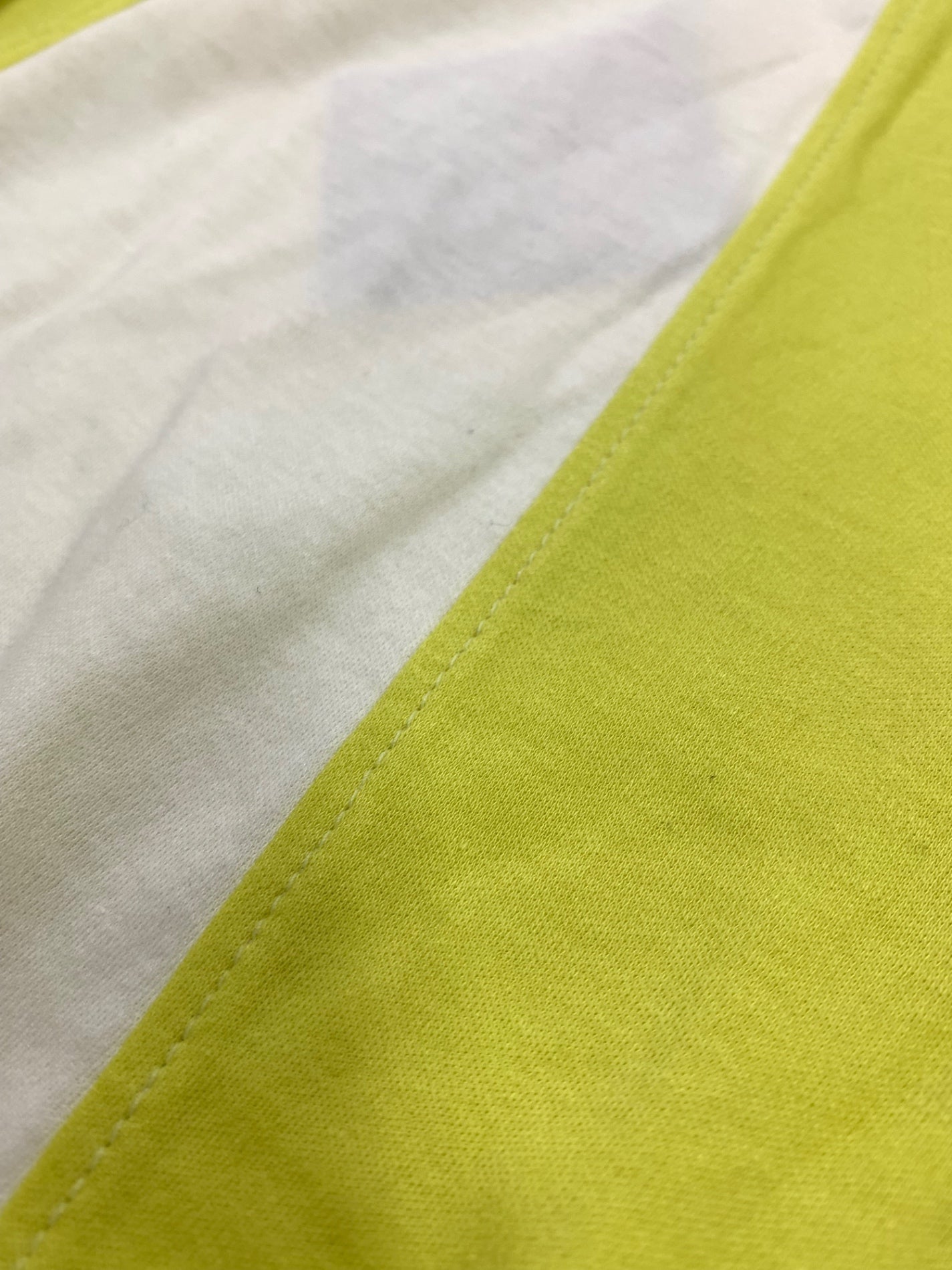 イッセイミヤケメン ME81-JK267 Tシャツ 2 イエロー バイカラー ITK6ATIMAC9K