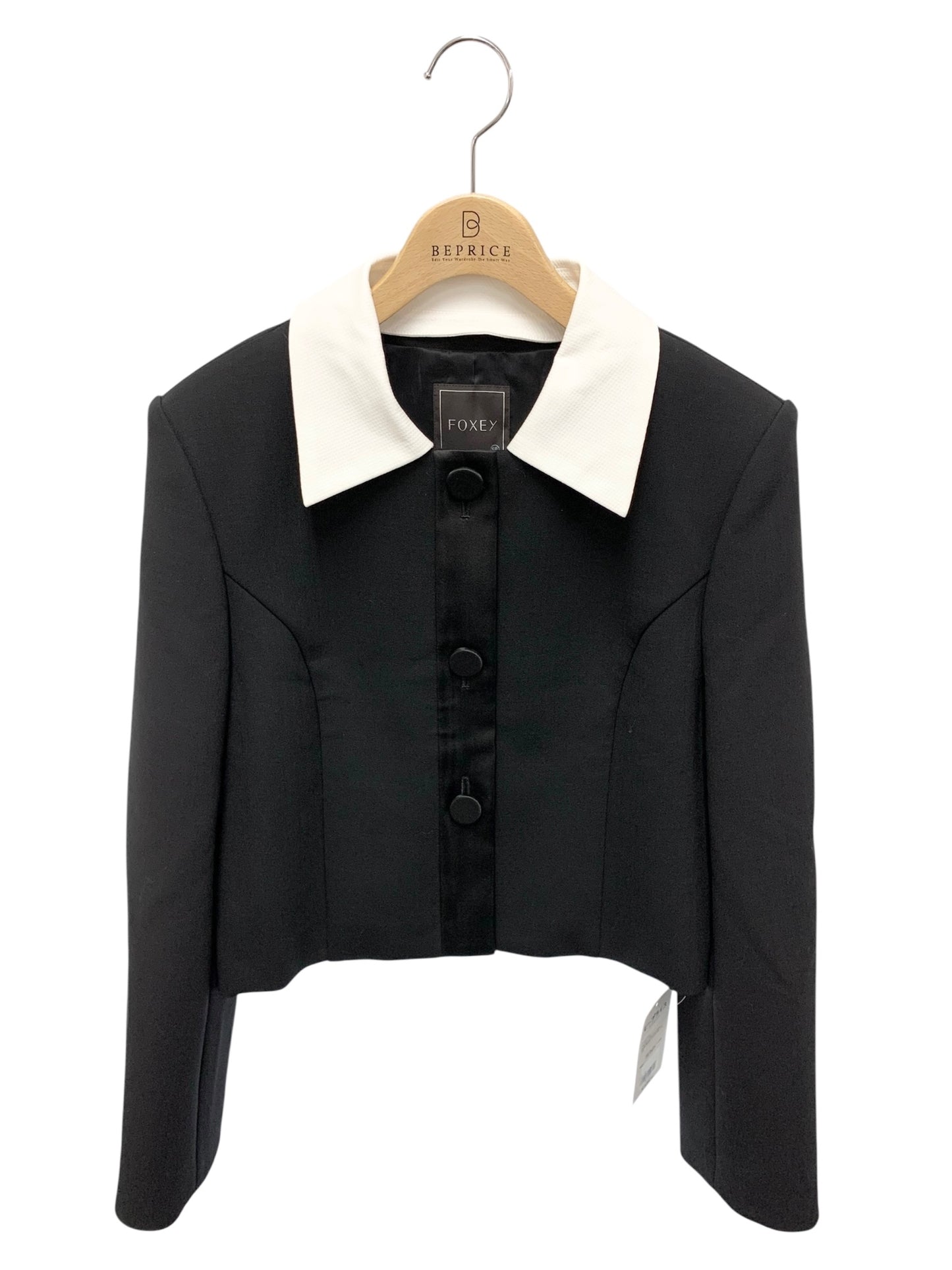 フォクシーブティック Jacket Stella 44333 ジャケット 42 ブラック ITQ6HESTU8EC