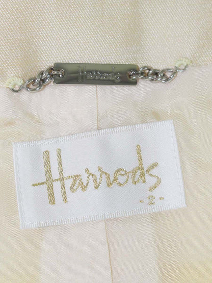 ハロッズ 15100541 ジャケット 2 アイボリー シルク ITY4KHSYF96Z