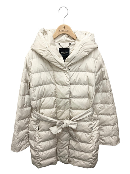 ウィークエンドマックスマーラ 54860143 ダウンジャケット 50 ベージュ フード付き ITBBZE0NLIEU