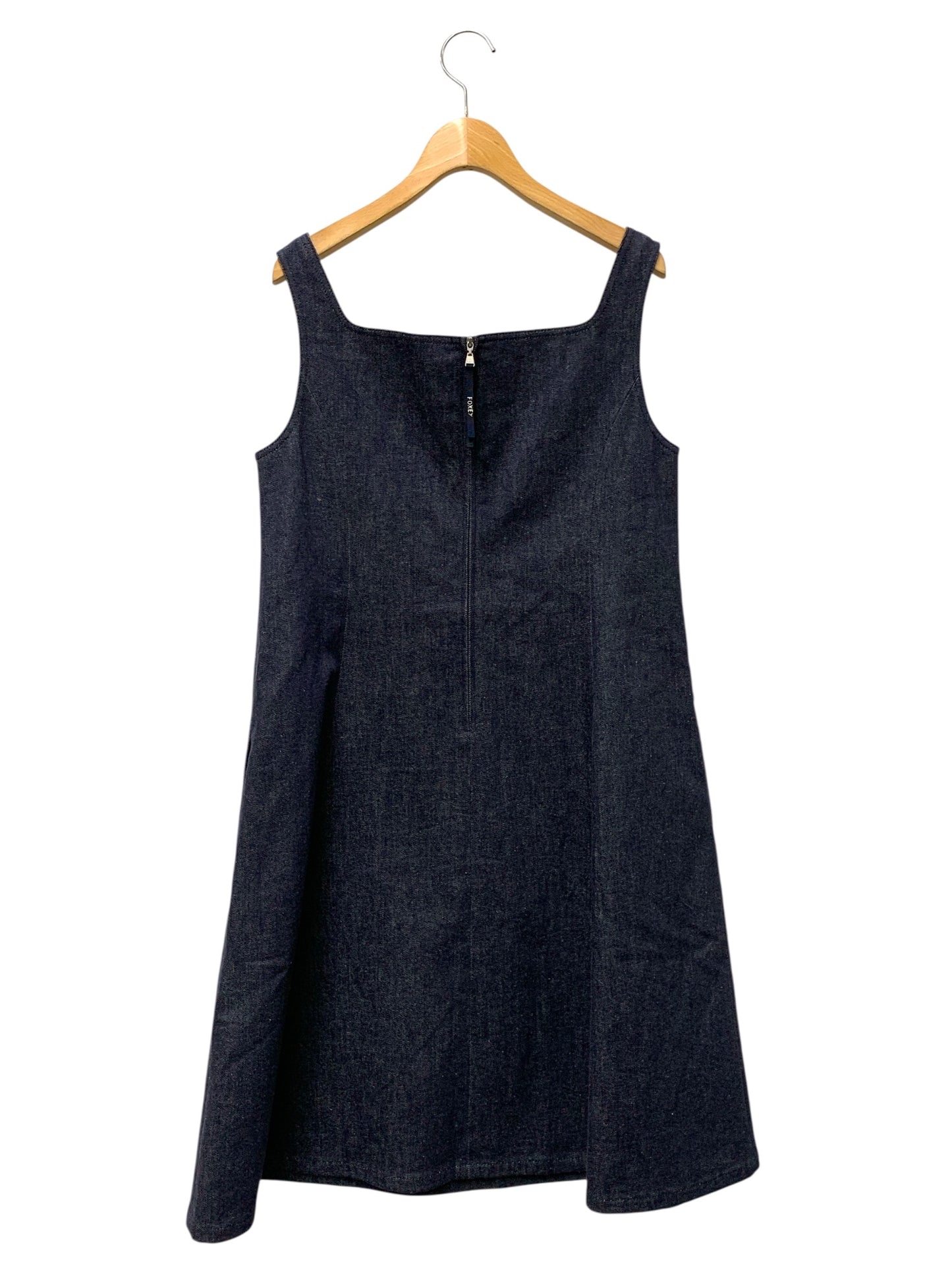フォクシーニューヨーク Dress Mathias 44224 ワンピース 42 ネイビー ITZ8QZR411CW