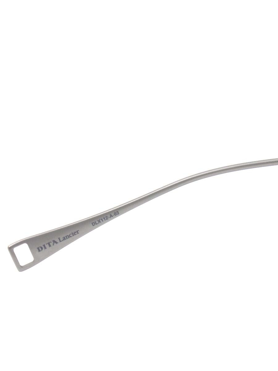 ディータ Lancier LSA-112 DLX112-A-03 メガネ スチールグレー メタルフレーム フルリム ツーブリッジ ITJVSW4MRFYC