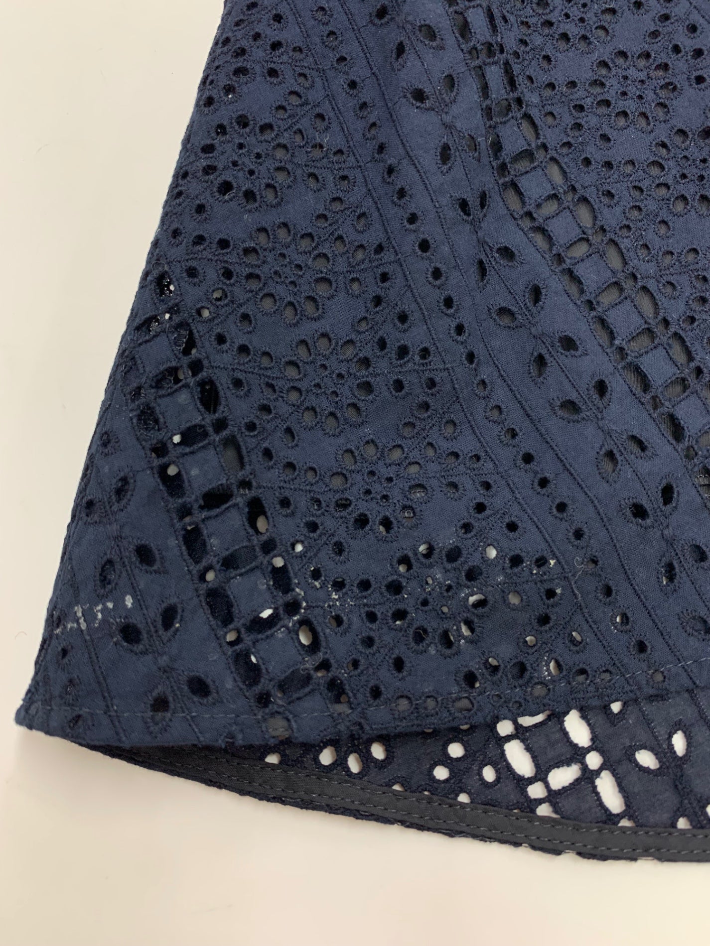 フォクシーブティック Provence 45167 ブラウス 38 ネイビー レース プロヴァンス ITKAA1NUCXUI