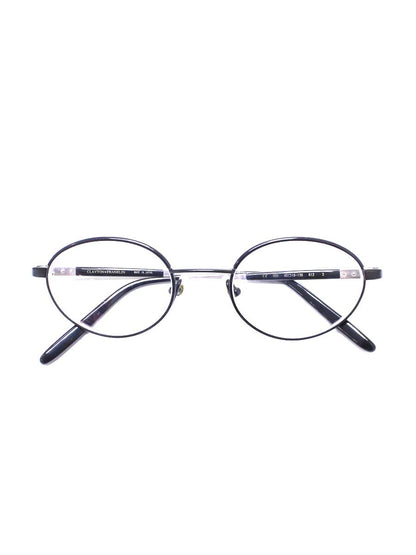 クレイトンフランクリン 612 メガネ 眼鏡 ブラック コンビフレーム フルリム オーバル ITJHXZ5AYXKW