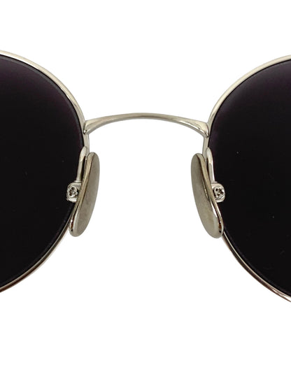 金子眼鏡 gosling サングラス シルバー ハラダマニア 別注 ゴズリング メガネ メタルフレーム フルリム ラウンド ITZXWFMDY2XK 【SALE】