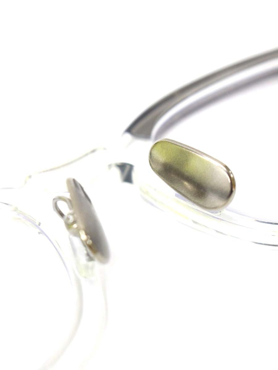 ジュリアスタートオプティカル AR PL-001T メガネ グレー/クリア ウェリントン ブロウ ITB29VTTA4LZ