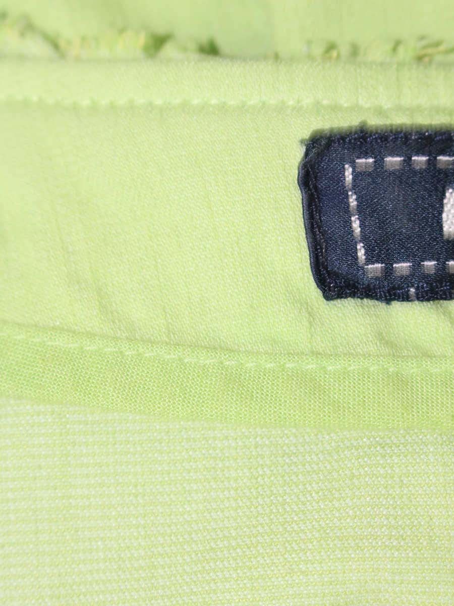 エムズグレイシー 624122 ジャケット 38 グリーン ノーカラー Wジップ ITOHXNK3XZ4L 【SALE】