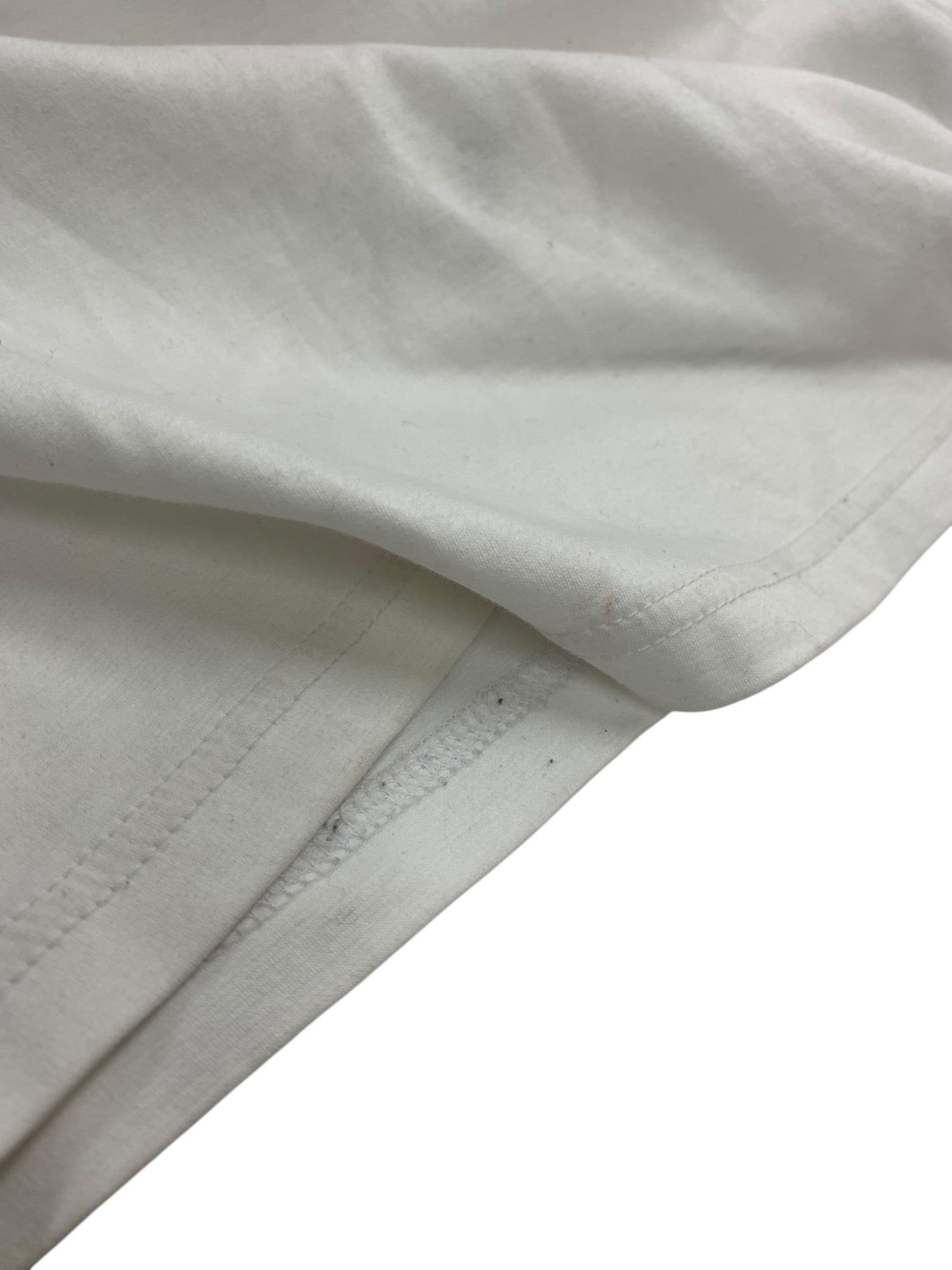 エムズグレイシー 515302 Tシャツ 38 ホワイト チュール使い プリント カットソー ITFVVFGCZTBK