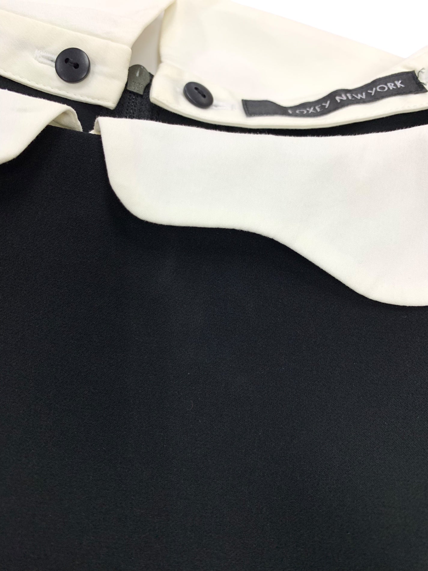 フォクシーニューヨーク 30889 ワンピース 40 ブラック 2way ITNB7T8P183A