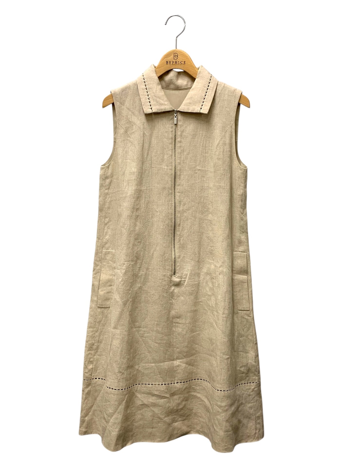 フォクシーブティック ドレス サマーリーフ 38667 38 ベージュ ワンピース IT3UES65YHDC
