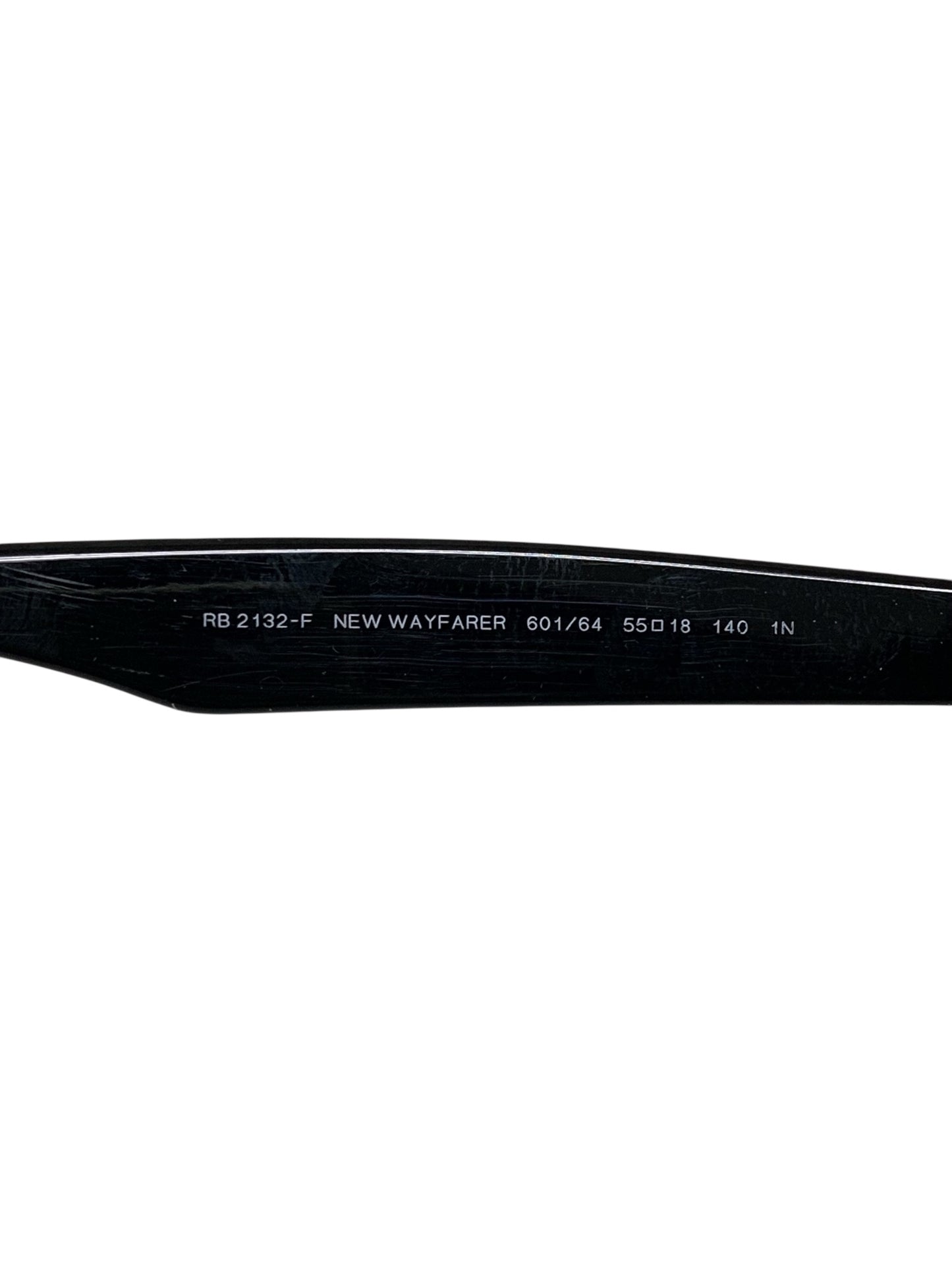 レイバン NEWWAYFARER RB2132-F サングラス ブラック ニューウェイファーラー ラバーフレーム フルリム ウェリントン IT3QHFPBSX1E