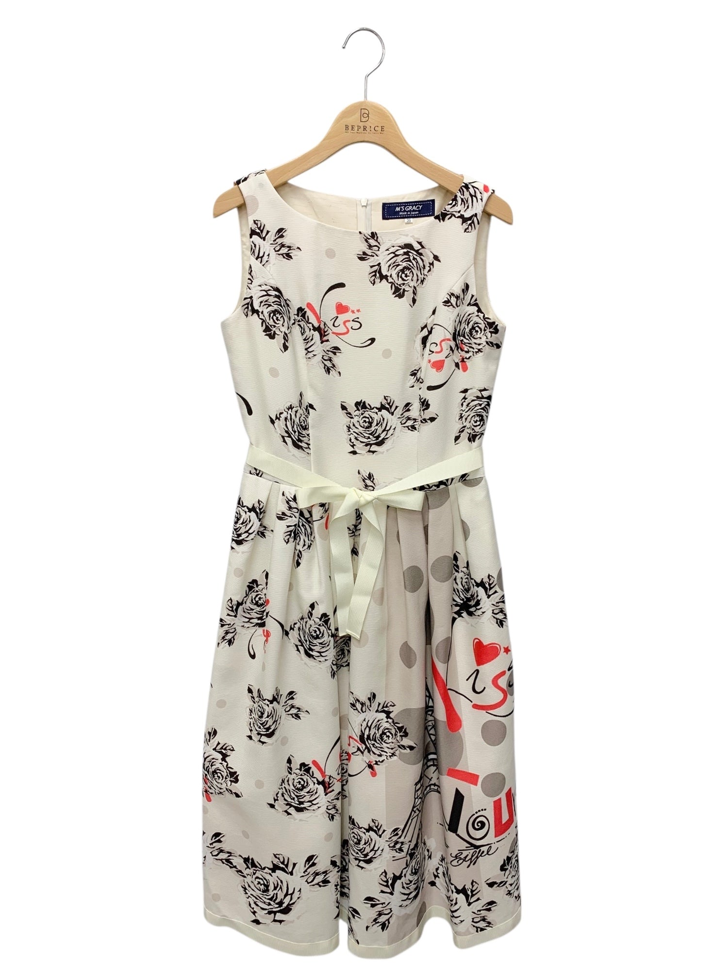 お値下げしました！ エムズグレーシー　ワンピース M'S GRACY - エムズグレイシー ワンピース サイズ44 L -の通販 by