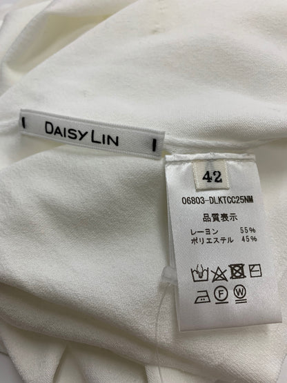 デイジーリン Washable Audrey High Neck 06803 ニット 42 ホワイト ITUEZX17N3WO