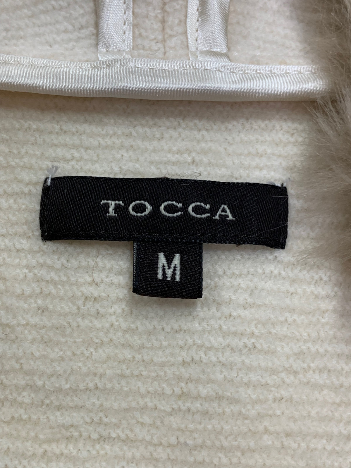 トッカ CKKTOLA0200 パーカー M アイボリー フェイクファー ITCA91GXV6OG