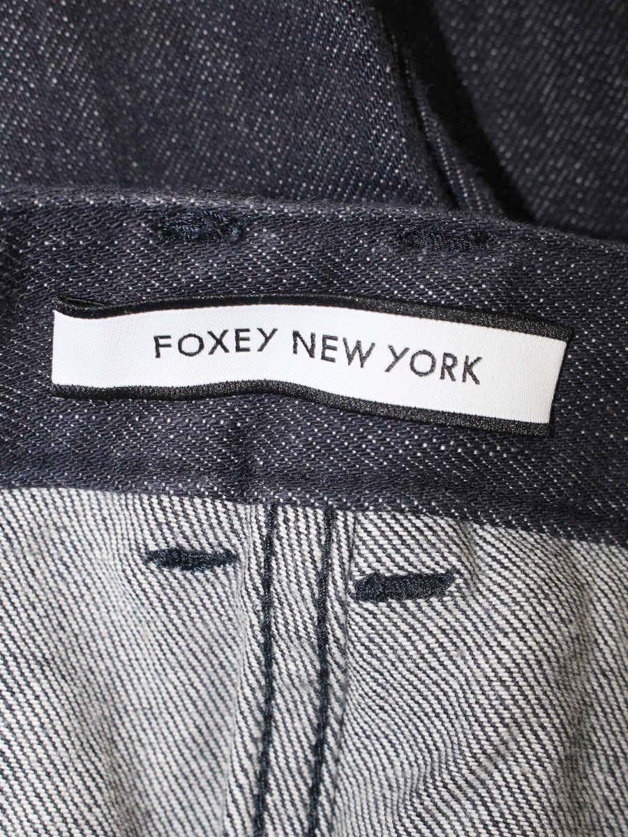 フォクシーニューヨーク Denim Pants 40100 デニムパンツ 38 ネイビー ITMWL1FMX600