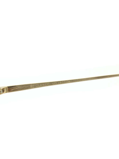 BJクラシックコレクション COM-510N NT メガネ ブラウン ゴールド チタン コンビフレーム フルリム ボストン ITIZNDY5CBBB