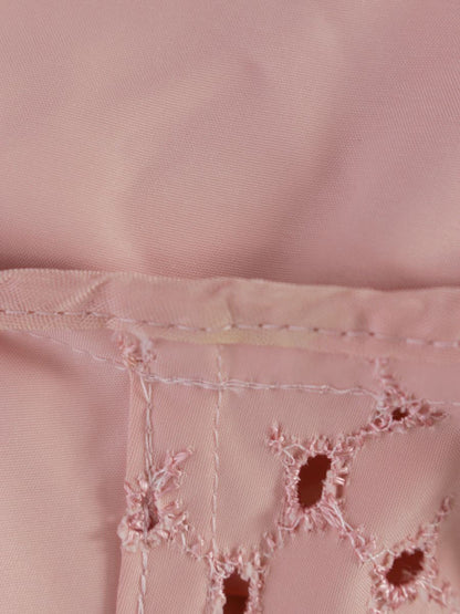 ルネ プリマコート レディエンブロイダリー 6718120 34 ピンク 刺繍 リボン ITDDBDNY6EYH