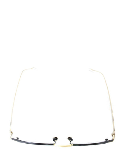 ユウイチトヤマ Daniel UF0-061 メガネ ブラック ゴールド メタルフレーム フルリム ボストンシェイプ ITEZRHC2HKPY 【SALE】