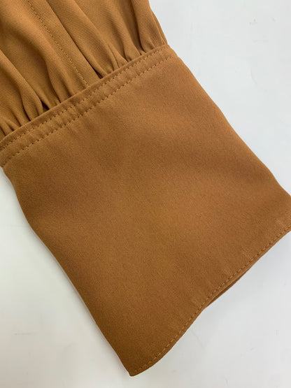 デイジーリン Daisy Sophisticated Blouse 06132 ブラウス 40 キャメル 2021年増産品 ITEM8DNRTHWL