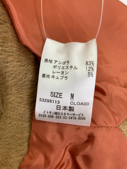 シビラ コート Ｍ ブラウン アンゴラ混 IT2A2QD9TG1K