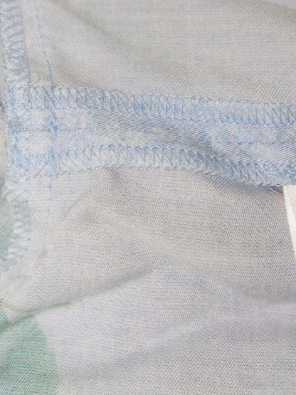 トゥービーシック ボタニカルフラワープリントブラウス W5M02-725-20 42 ブルー ITR5W9YKS5M2 【SALE】