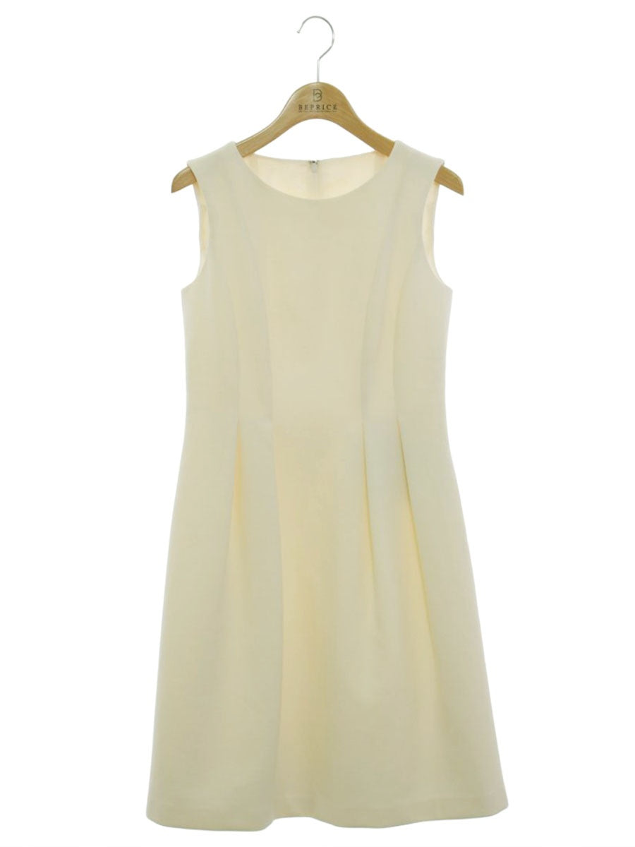 アナイ 14525-07-02-360 ワンピース 36 アイボリー ウール ITXV66I9LYGU