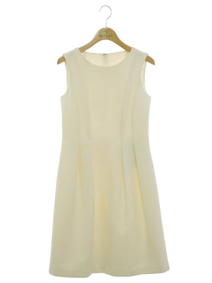 アナイ 14525-07-02-360 ワンピース 36 アイボリー ウール ITXV66I9LYGU