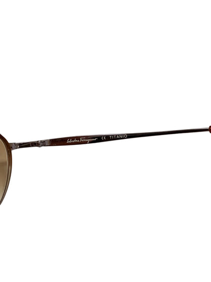 フェラガモ 1731 眼鏡 シルバー メガネ IT1FNZPS1R6U 【SALE】