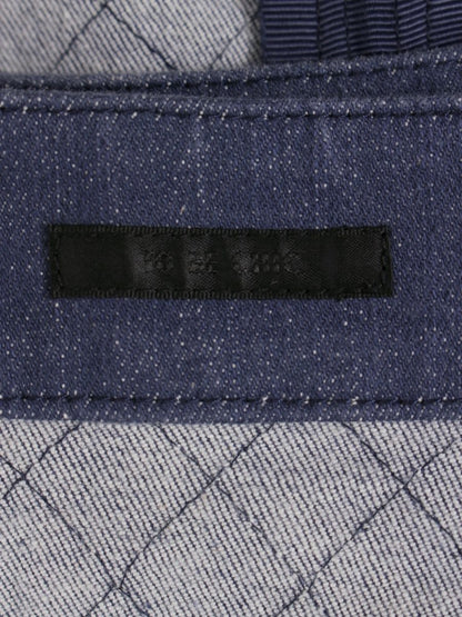 トゥービーシック W5S08-127-28 スカート 40 ネイビー デニム ビジュー ITSLBNVQTKEW