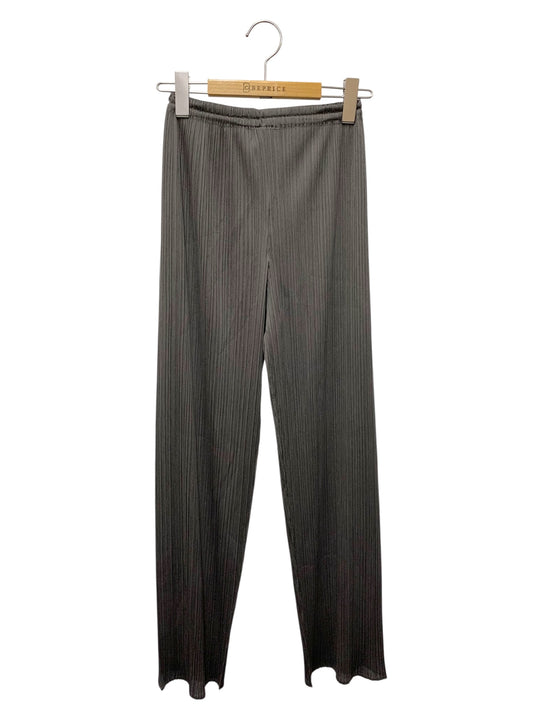 プリーツプリーズイッセイミヤケ PP05-JF609 パンツ M グレー ITS1RWT2JP0Y