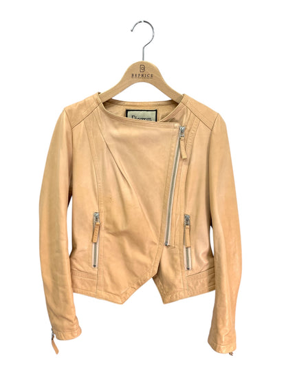 ダイアグラム 36104053 レザージャケット 36 ベージュ ラムレザー IT17Q1YUSEX4 【SALE】