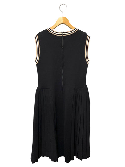フォクシーブティック Knit Dress Cecile 44411 ワンピース 40 ブラック ニット ストレッチ ITIQENEJDWWW