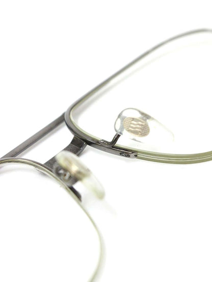 デュポン DP2433T メガネ ガンメタリック メタルフレーム ハーフリム スクエア IT2LMN98GPA4 【SALE】