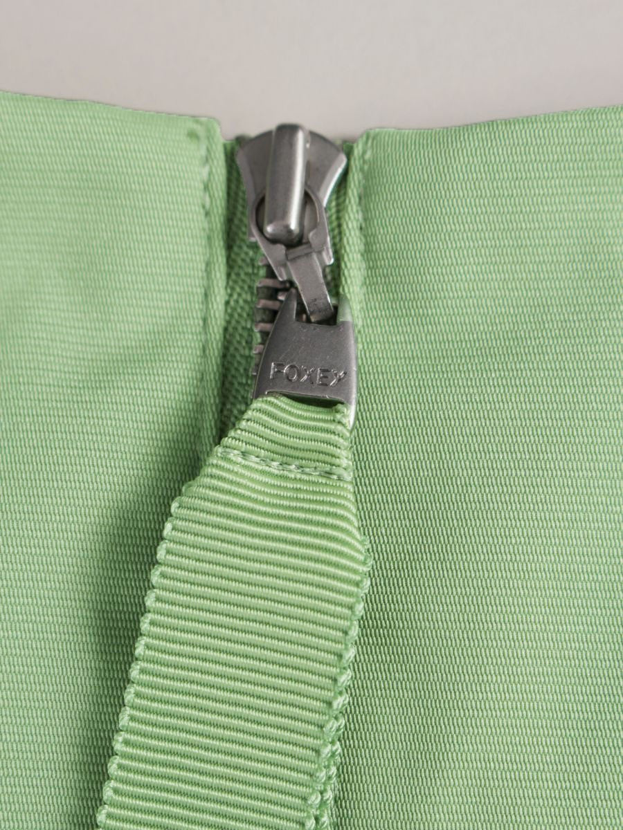 フォクシーニューヨーク グログランブーケ 29482 ワンピース 38 グリーン ITRCW2XB27NK