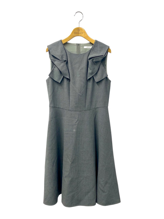 フォクシーブティック Doubel Twisted Bow Dress 36448 ワンピース 42 グレー ITCU305169F4