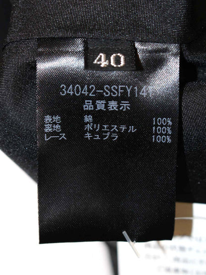 フォクシーブティック フレアマトラッセ 34042 スカート 40 ブラック ITQ5KJBP58VC