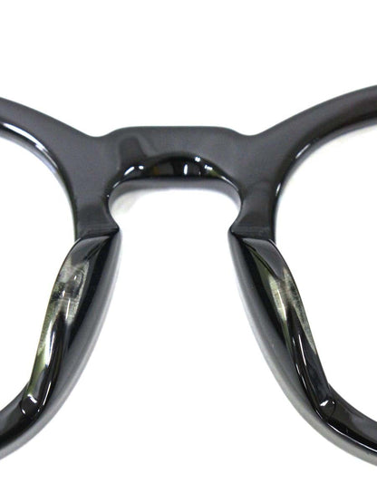 ジュリアスタートオプティカル PL-001A AR メガネ ブラック セルフレーム フルリム ウェリントン 44-22 ITT4Y641I52Q